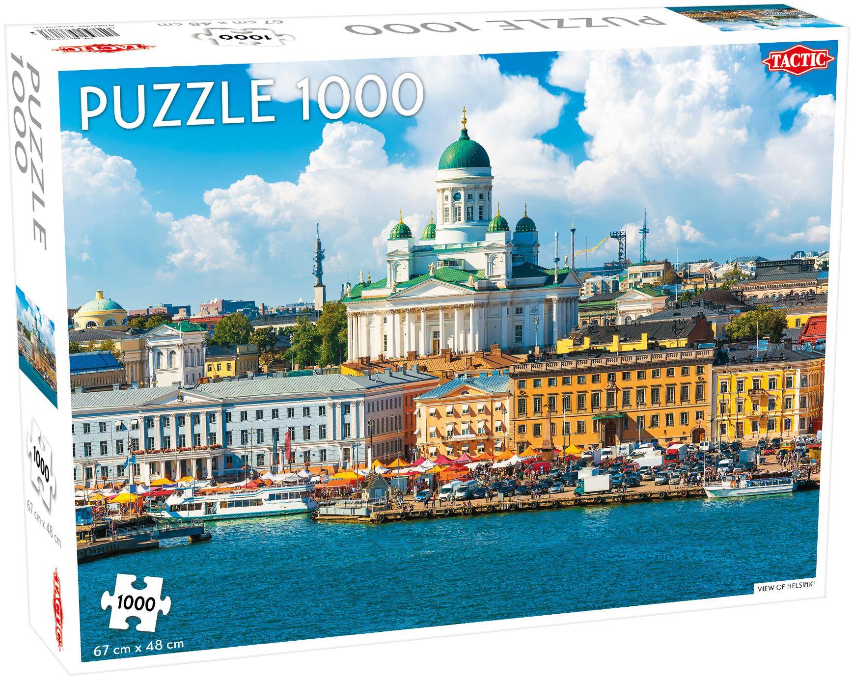 Puzzle 1000 Around the World Northern Stars View of Helsinki