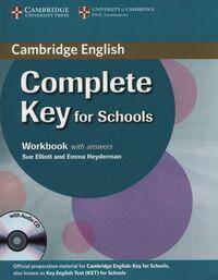 Complete Key for Schools Workbook with answers +CD
