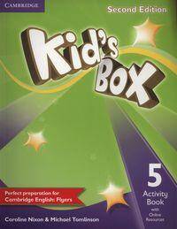 Kid's Box 2ed 5 Activity Book with Online Resources