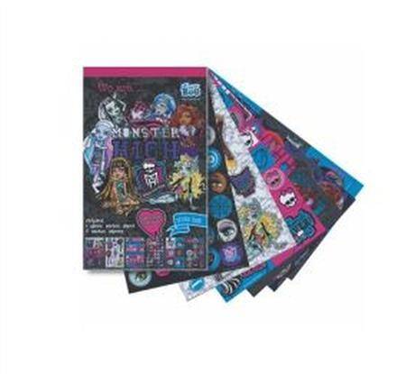 Książeczka z naklejkami Monster High