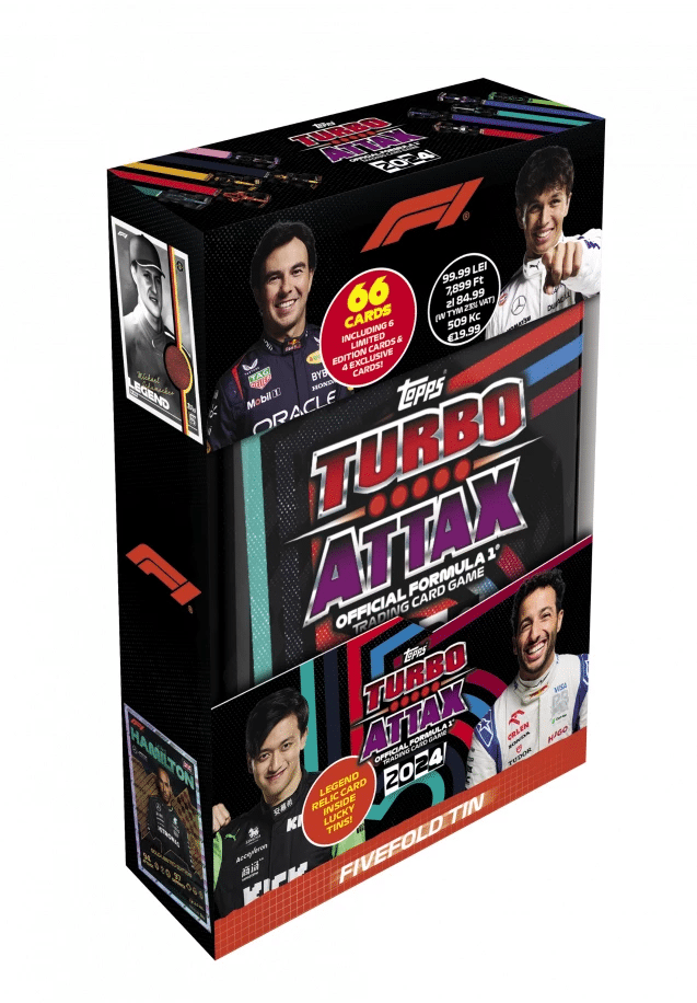 F1 Turbo Attax Official Formuła 1 2024 Fivefold Tin 1 szt. mix