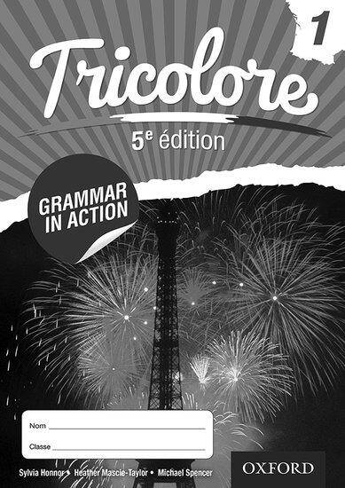 Tricolore 5e édition: Grammar in Action Workbook Pack 1 (x8)