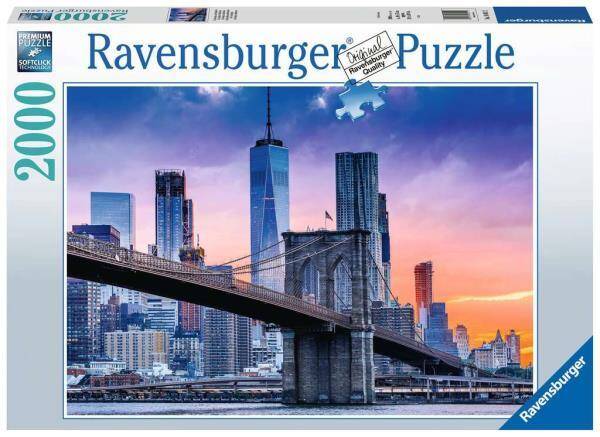 Puzzle 2000el Panorama Nowego Jorku 160112 RAVENSBURGER