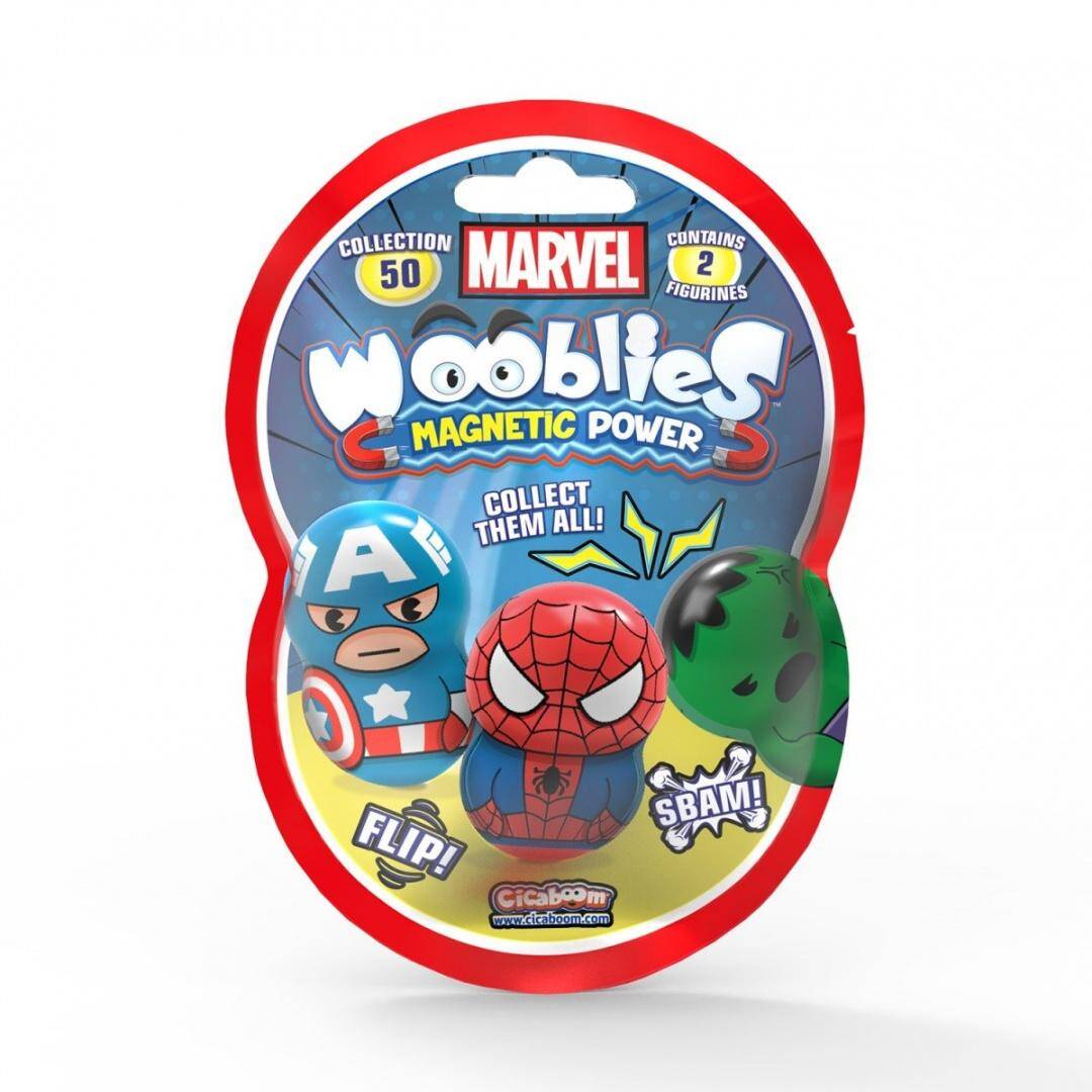 Wooblies Marvel firurki magnetyczne 2-pack WBM001