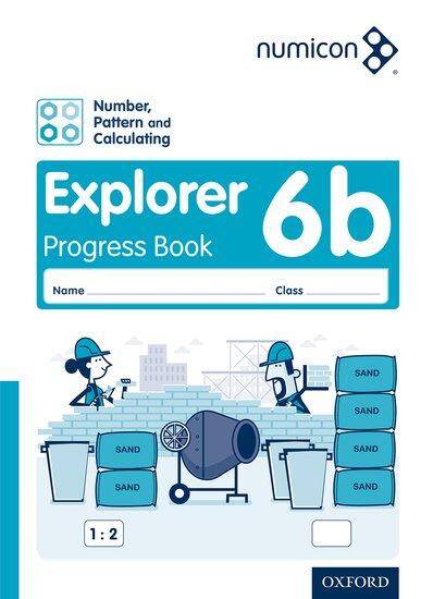 Numicon - Explorer Progress Book 6B Pack of 30