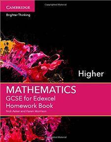 GCSE Mathematics for Edexcel Higher Homework Book