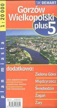 Gorzów Wielkopolski - plan miasta