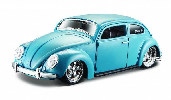 MAISTO 31023-86 VW Beetle CS niebieski samochód