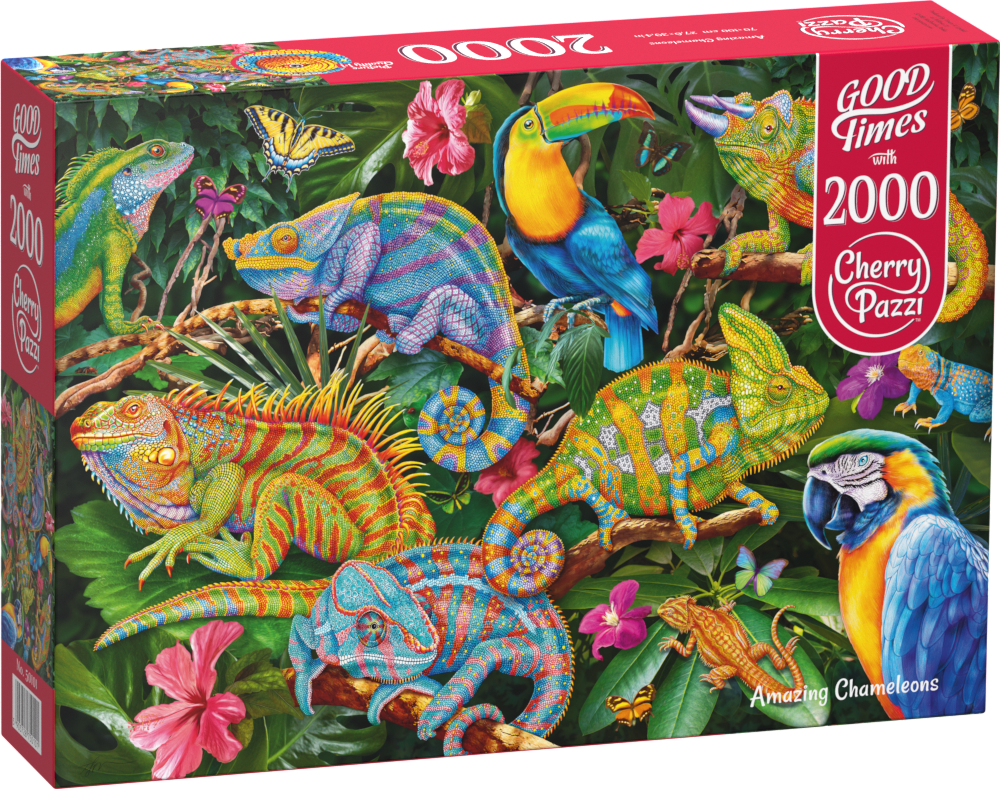 Puzzle 2000 CherryPazzi Amazing Chameleons 50101