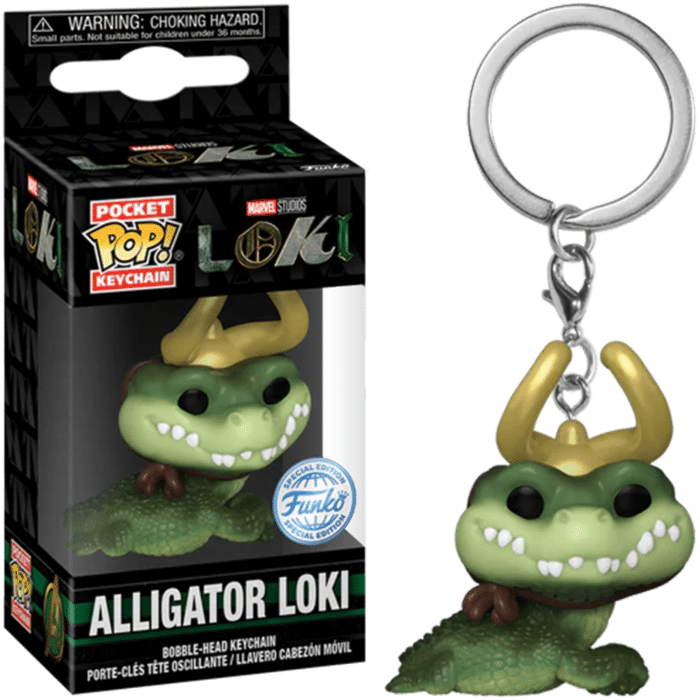 POP Brelok Marvel: Loki - Alligator Loki
