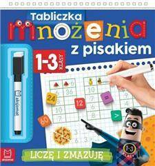 Tabliczka mnożenia z pisakiem Klasy 1-3. Liczę i zmazuję