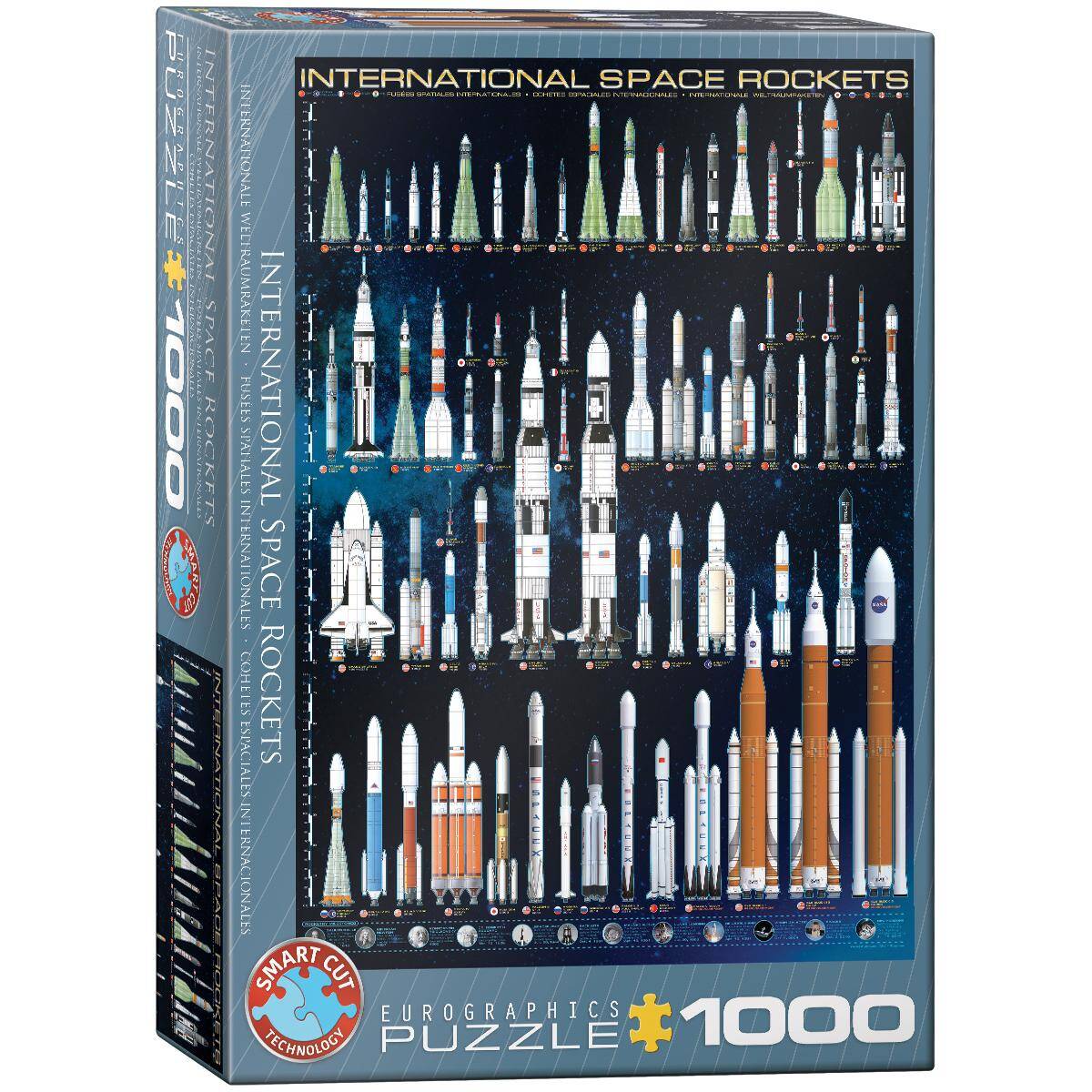 Puzzle 1000 International Space Rockets 6000-1015