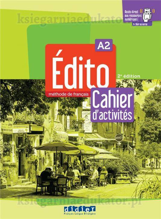 Edito A2 podręcznik + wersja cyfrowa + zawartość online ed. 2022