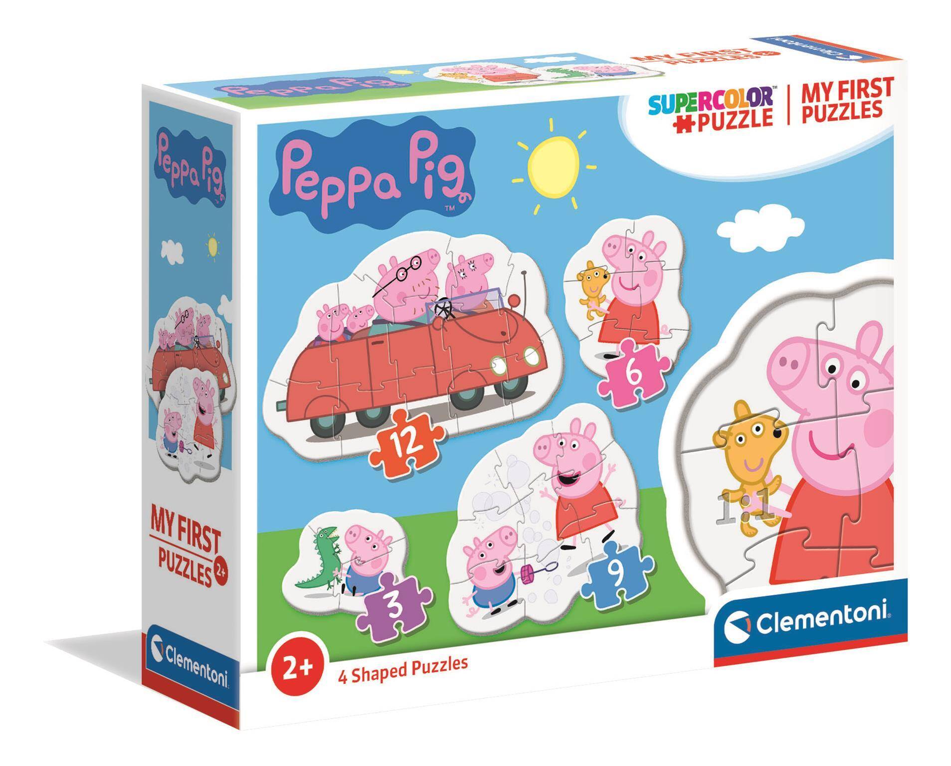 CLEMENTONI Świnka Peppa Moje Pierwsze Puzzle 20829