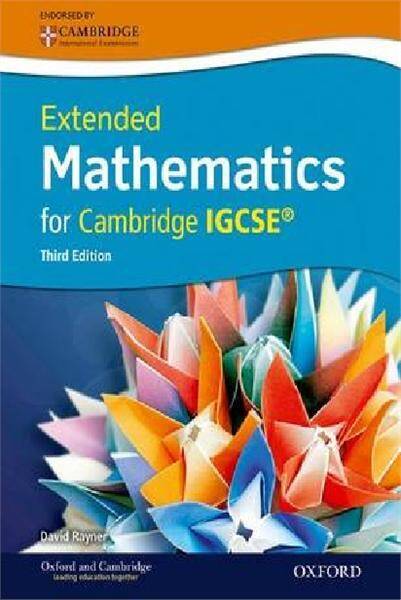 Extended Mathematics for Cambridge IGCSE with CD-ROM 3E 2011