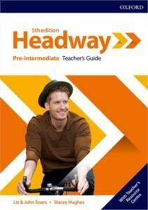 Headway 5E Pre-Intermediate Teacher's Guide with Teacher's Resource Center (książka nauczyciela 5E, piąta edycja, 5th ed.) (Zdjęcie 1)