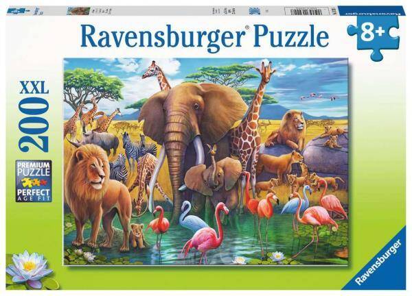 Puzzle 200el Dzikie zwierzęta 132928 RAVENSBURGER