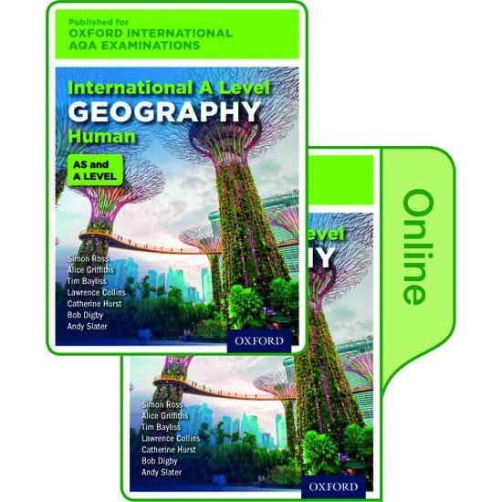International AS & A Level Human Geography for Oxford International AQA Examinations: Print & Online Textbook Pack