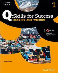 Q 2nd Edition Skills for Successl 1 Reading and Writing Students Book with Online Practice