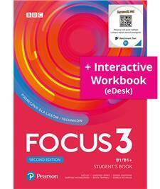 Focus  2E 3 Student’s Book + benchmark + kod (Interactive eBook + Interactive Workbook)