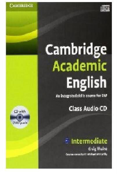 Cambridge Academic English B1+ Intermediate Class Audio CD and DVD Pack