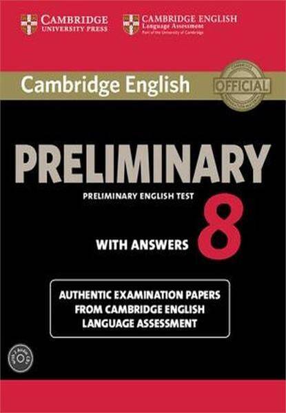Cambridge Preliminary English Tests 8 Students Book Key CD