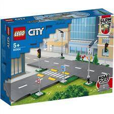 LEGO CITY Town Płyty drogowe 60304 (112 el.) 5+