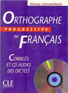 Orthographe Prog Inter Corr+CD