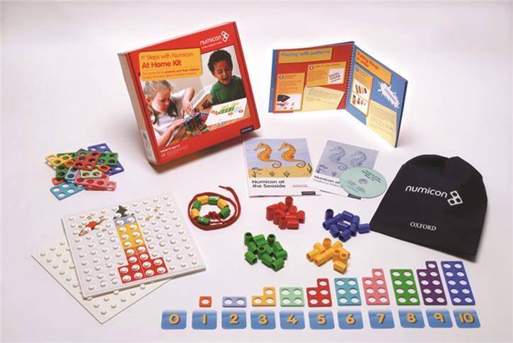 Numicon - Nursery 1st Steps with Numicon at Home Book Bundle #