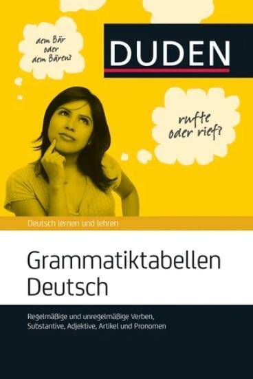 Duden Grammatiktabellen Deutsch