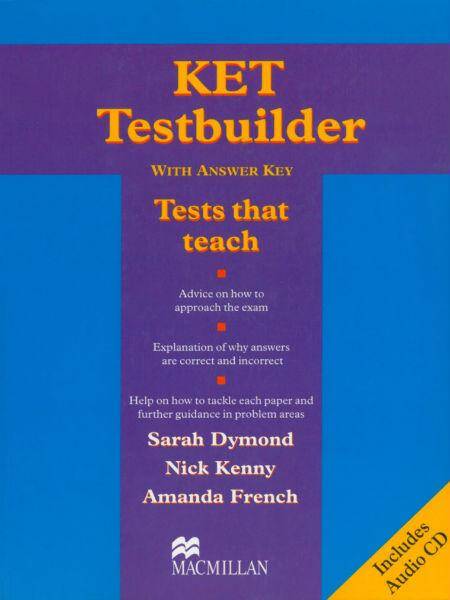 KET Testbuilder Angielski testy z kluczem +audio CD Elementary