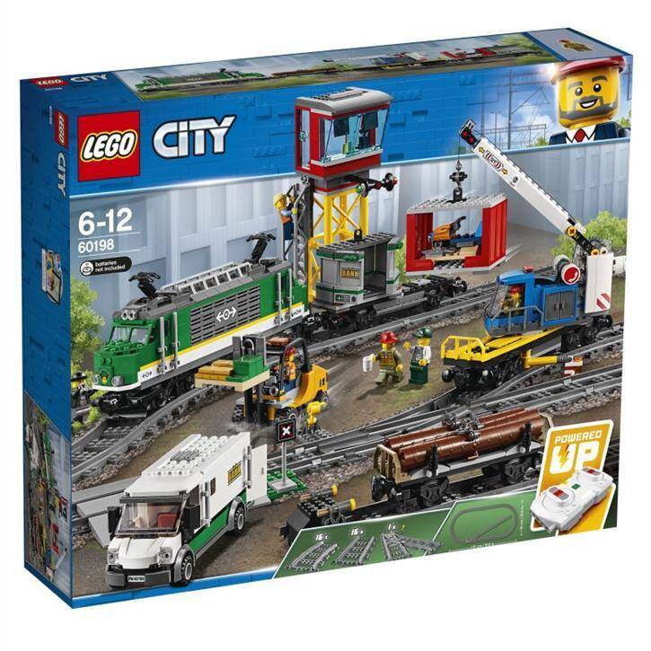 LEGO® CITY Trains Pociąg towarowy 60198 (1226 el.) 8+