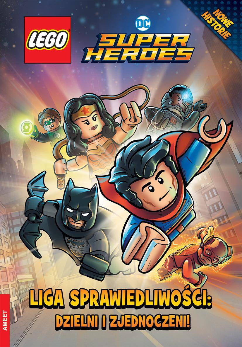 Lego DC comics Liga sprawiedliwości Dzielni i zjednoczeni! LNR-6452