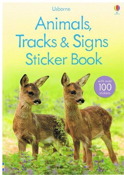 Animal Tracks & Signs Sticker Book