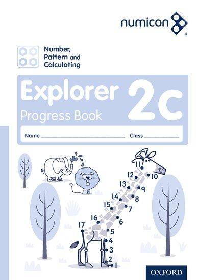 Numicon - Explorer Progress Book 2C Pack of 30