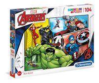 Puzzle Supercolor 104 Marvel Avengers
