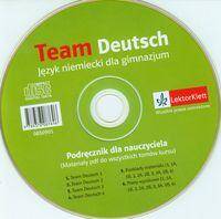 Team Deutsch, j.niemiecki, poradnik metodyczny, rozkłady materiału oraz plany wynikowe na płycie CD