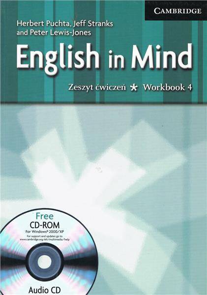 Eng in Mind 4 Workbook with  CD-Rom Polish ed