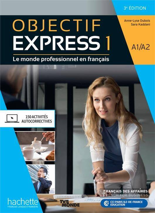 Objectif Express 1 (3e Edition) podręcznik + audio + Parcours digital