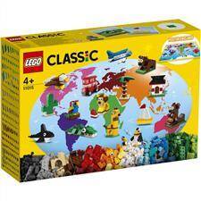 LEGO ®CLASSIC Dookoła świata 11015 (950 el.) 4+
