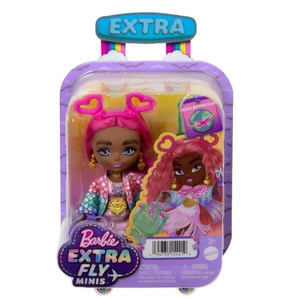 Lalka Barbie Mattel Extra Fly Minis Lalka Hippie HPB19 p3 MATTEL