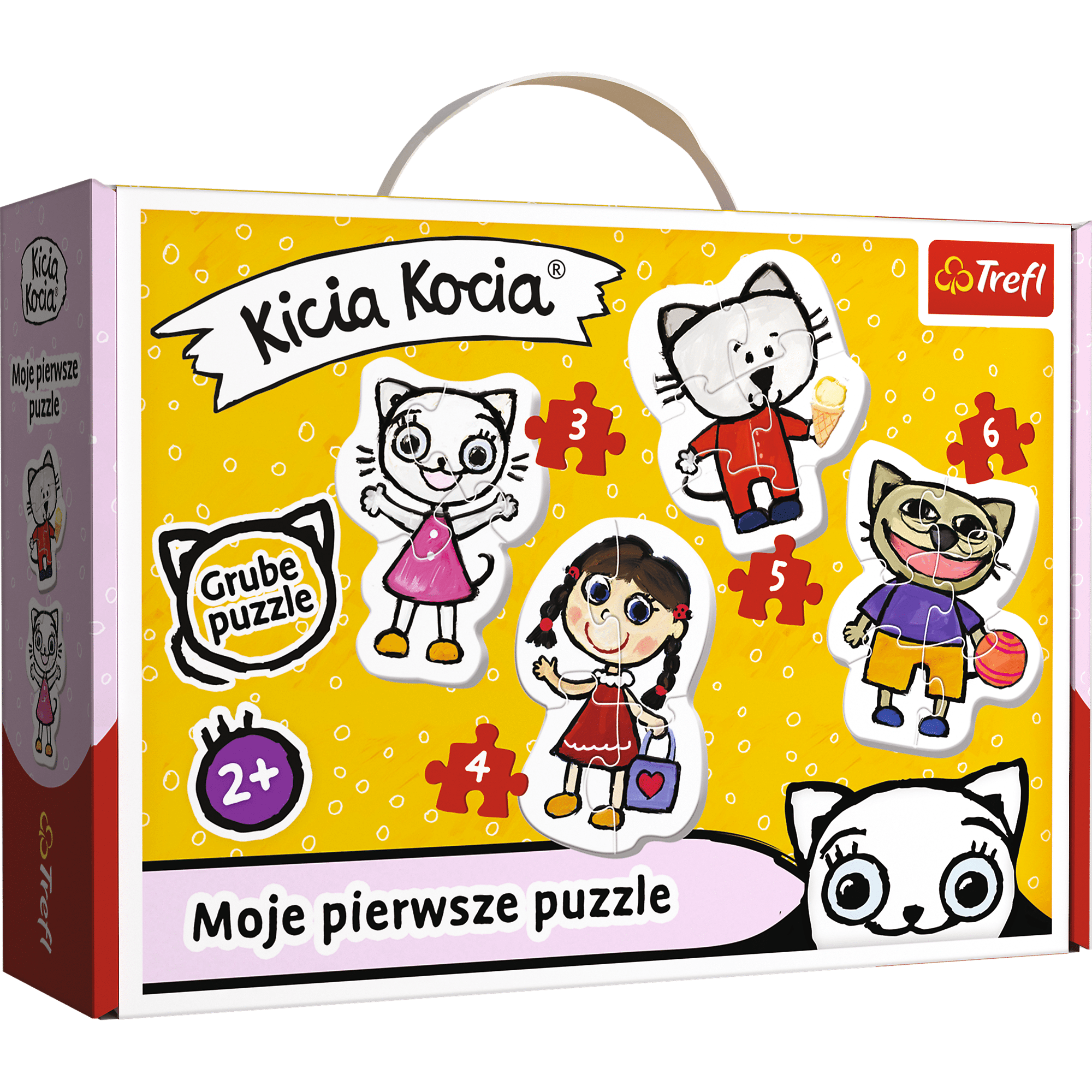Puzzle baby classic Wesoła Kicia Kocia 36088