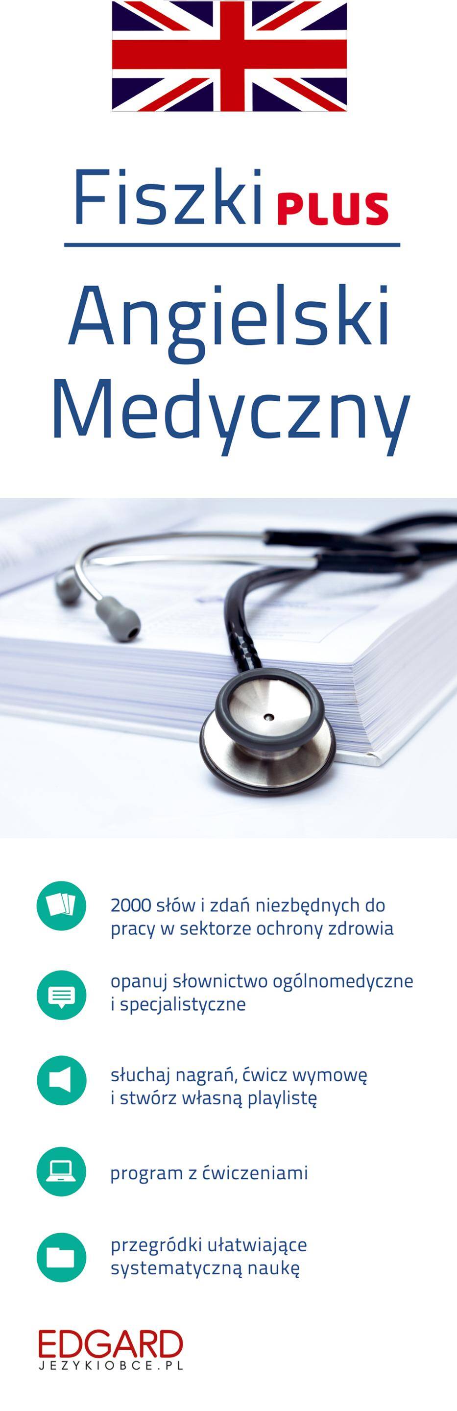 Angielski Medyczny - Fiszki PLUS Wyd. 2022