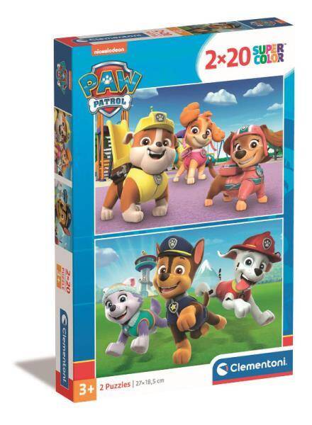 Clementoni Puzzle 2x20el Psi Patrol PAW PATROL 24800