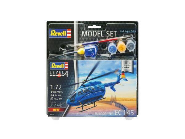 Model helikoptera do sklejania 1:72 63877 Eurocopter EC 145 Builders' Choice Revell