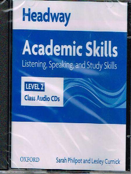 Headway Academic Skills Level 2 Listening, Speaking and Study Skills Class Audio CDs (2)