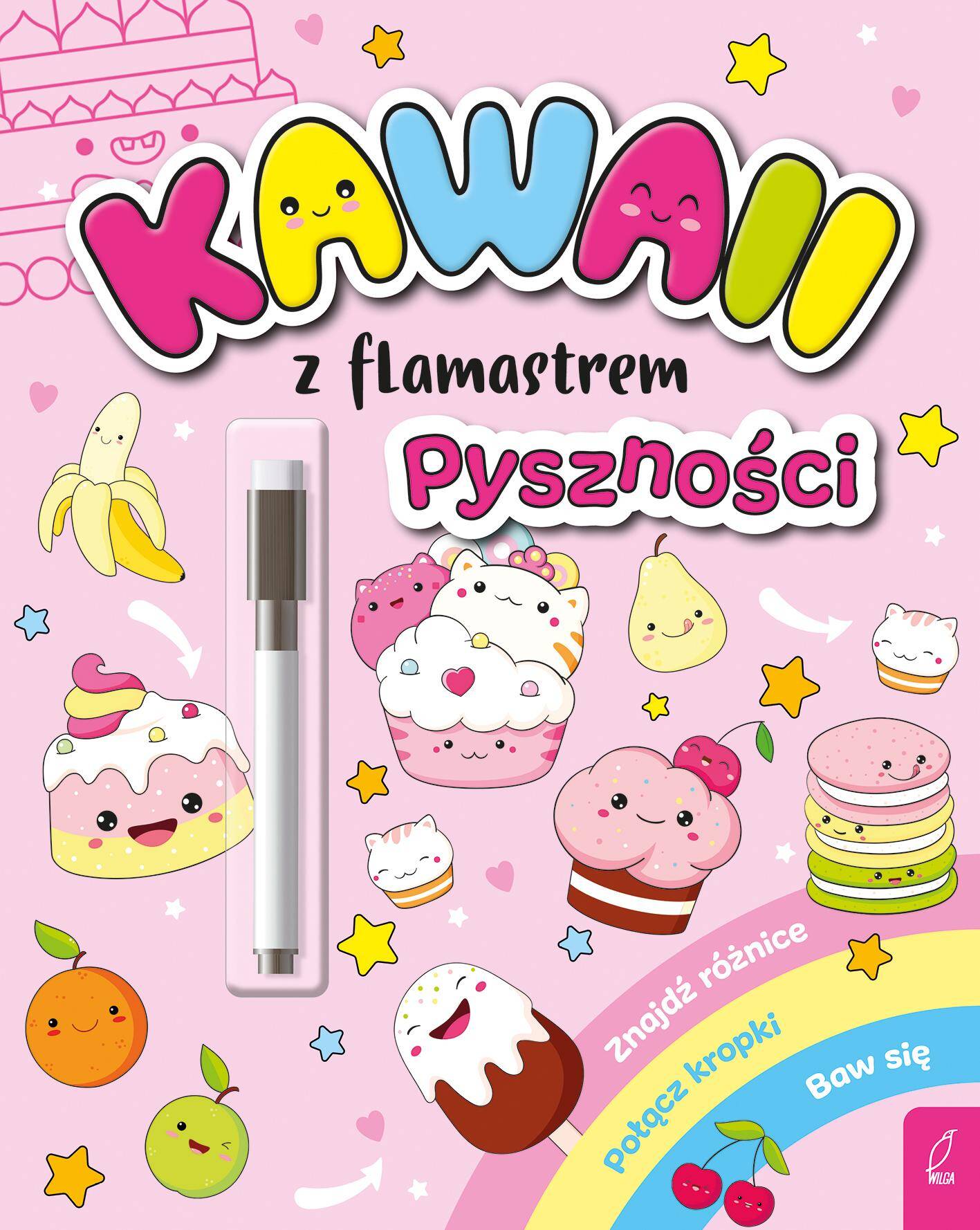 Kawaii z flamastrem. Pyszności