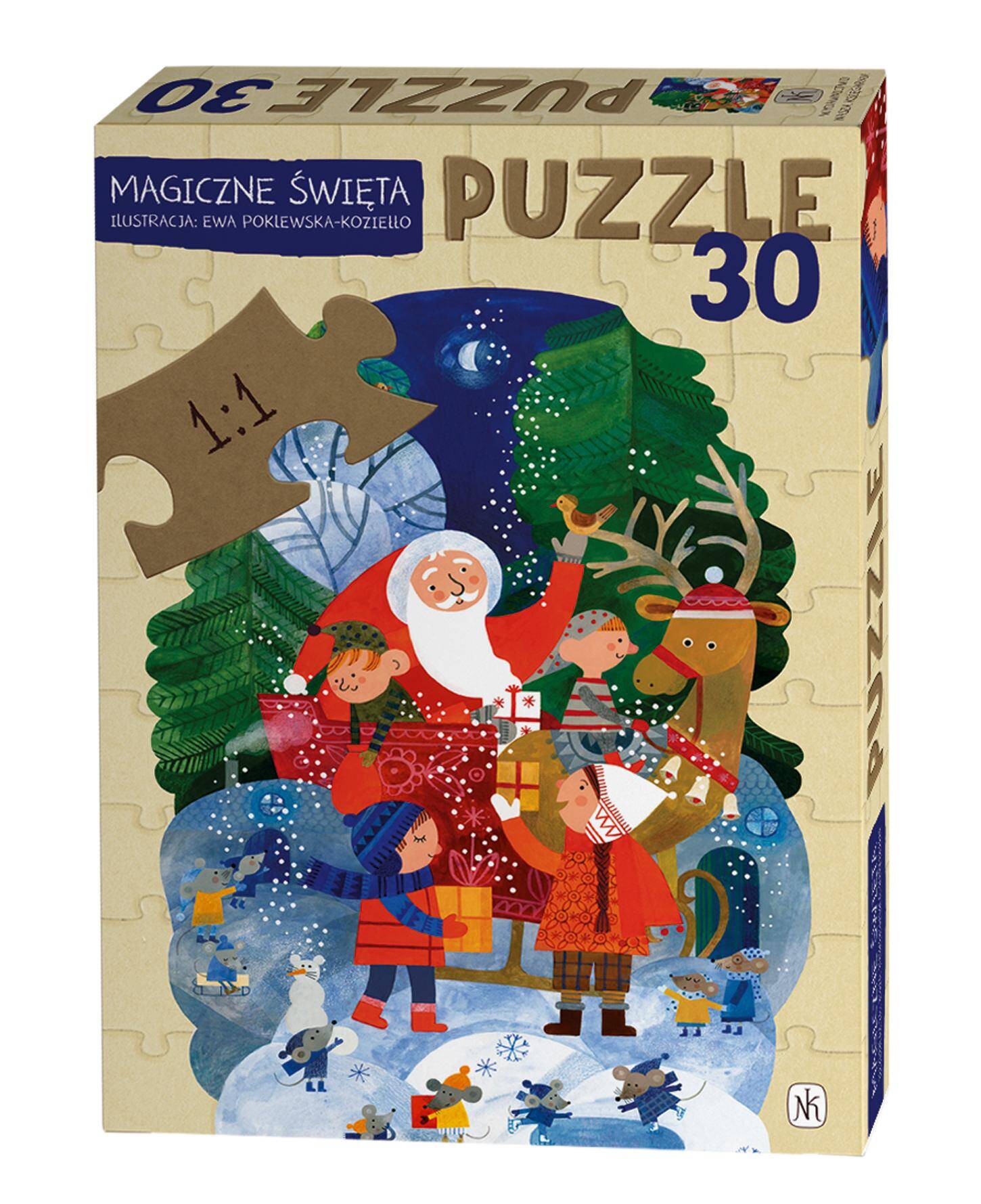 Puzzle 30 Magiczne święta
