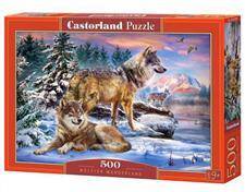 Puzzle 500 el. B-53049 Wolfish Wonderland