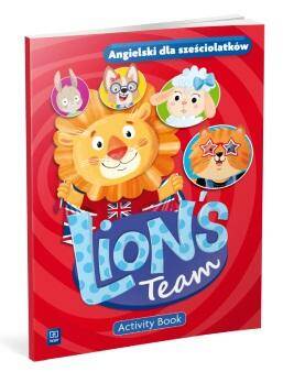 Lion's Team. Język angielski. Karty pracy Sześciolatek